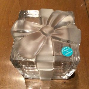 Vintage Collector’s item Tiffany’s Crystal Box